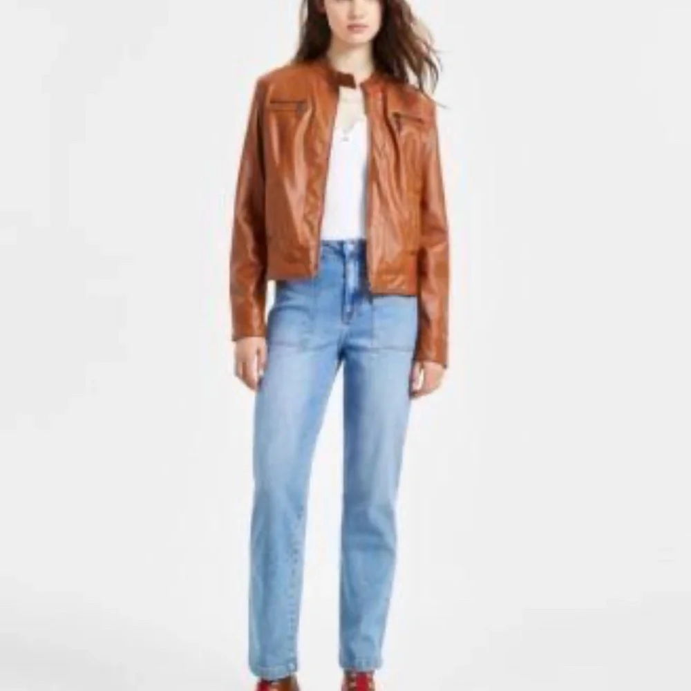 Vegan Leather Jacket - Picture 11 of 11